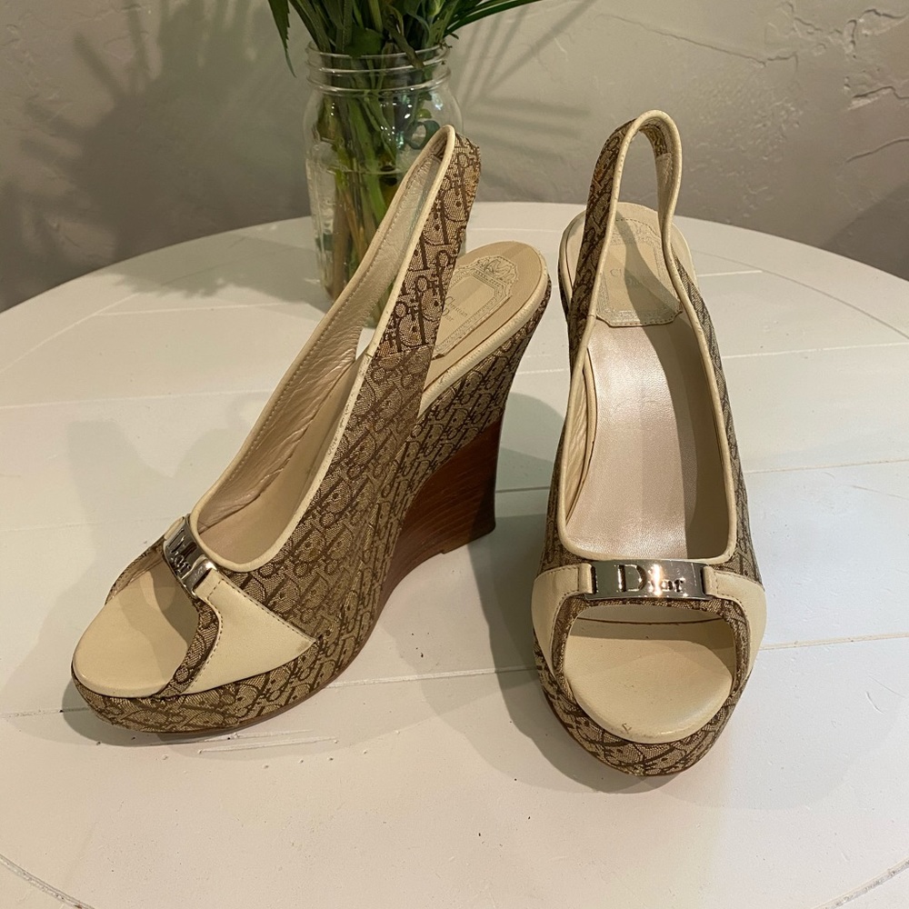 Vintage Dior Wedges